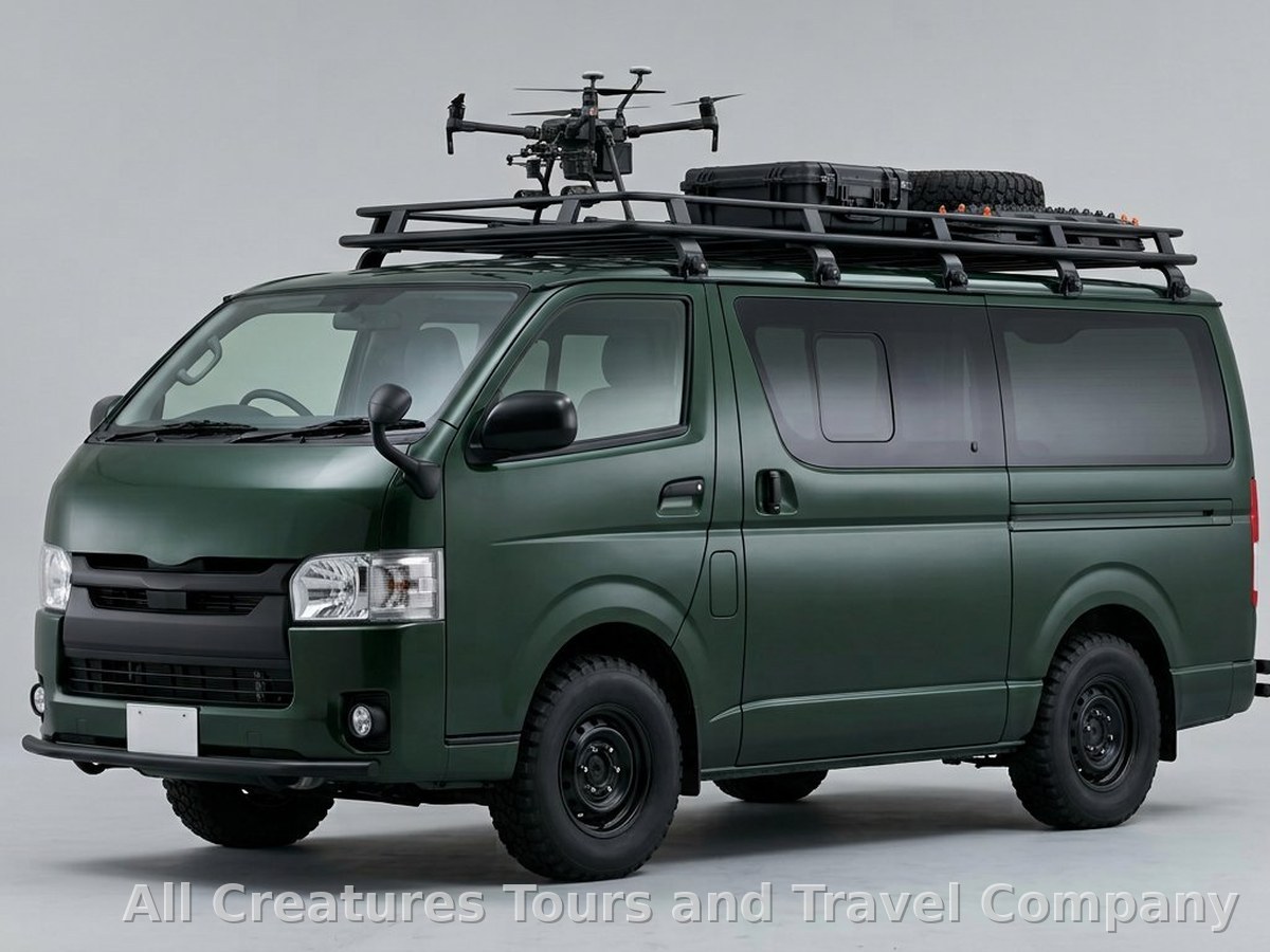 Toyota Hiace Drone